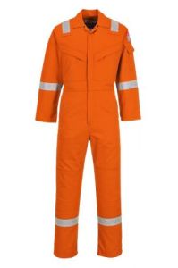 FR50 Flame Resistant Anti-static Coverall-Orange-XS