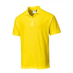 B210 Naples Polo Shirt-Yellow-S