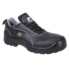 FC02BKR38 Portwest Compositelite ESD Leather Safety Shoe S1