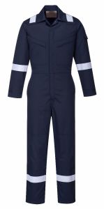 FR51 Bizflame Plus Ladies Coverall-Navy-XS