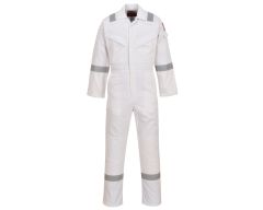 FR50 Flame Resistant Anti-static Coverall-White-S
