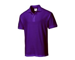 B210 Naples Polo Shirt-Purple-S
