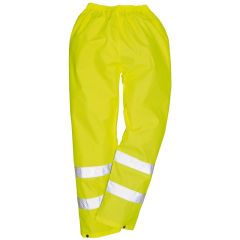 H441 Hi-Vis Rain Trousers-Yellow-S