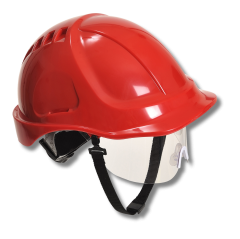 PW54 Endurance Plus Visor Helmet-Red