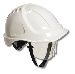 PW54 Endurance Plus Visor Helmet-White