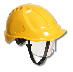 PW54 Endurance Plus Visor Helmet-Yellow