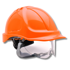 PW55 Endurance Visor Helmet-Orange
