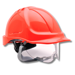 PW55 Endurance Visor Helmet-Red