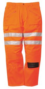 RT47 Rail Action Trousers-Orange-L