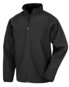 UC612 Classic Full Zip Softshell Jacket-Black-XS