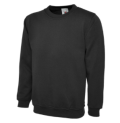 UC203 Classic Sweatshirt-Black-XS