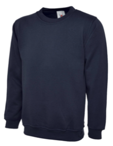 UC203 Classic Sweatshirt-Navy-M