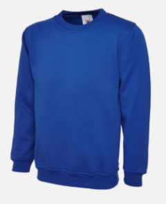 UC203 Classic Sweatshirt-Royal Blue-L