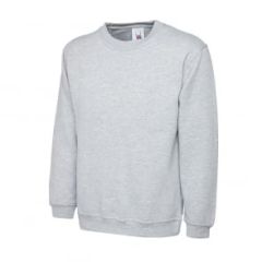 UX3 Uneek Sweatshirt-Grey-XS