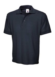 UC104 Ultimate Cotton Polo Shirt-Navy-M