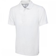 UX1 Uneek Polo Shirt-White-XS