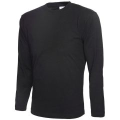 UC314 Long Sleeve T-Shirt-Black-XS