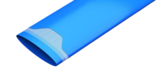 Blue Reinforced Layflat PVC Hose-1inch